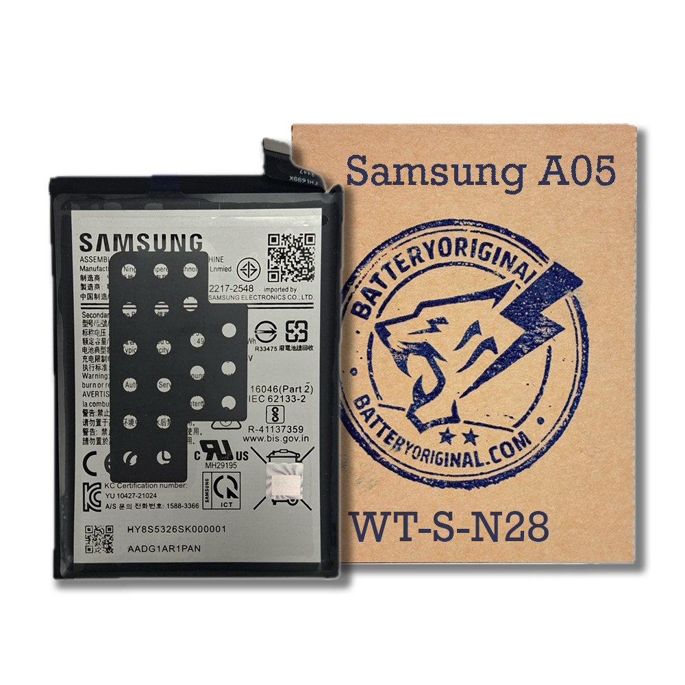 باتری اصلی گوشی سامسونگ Galaxy A05 مدل WT-S-N28